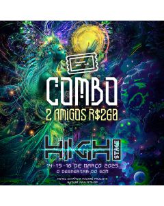 High Stage Festival - O Despertar do Som - 1º Lote (Combo 2 Ingressos)