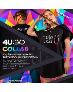 4Ü SUNSET - 8 ANOS - Camiseta 4Ü: "EU ESCOLHO VOCÊ"